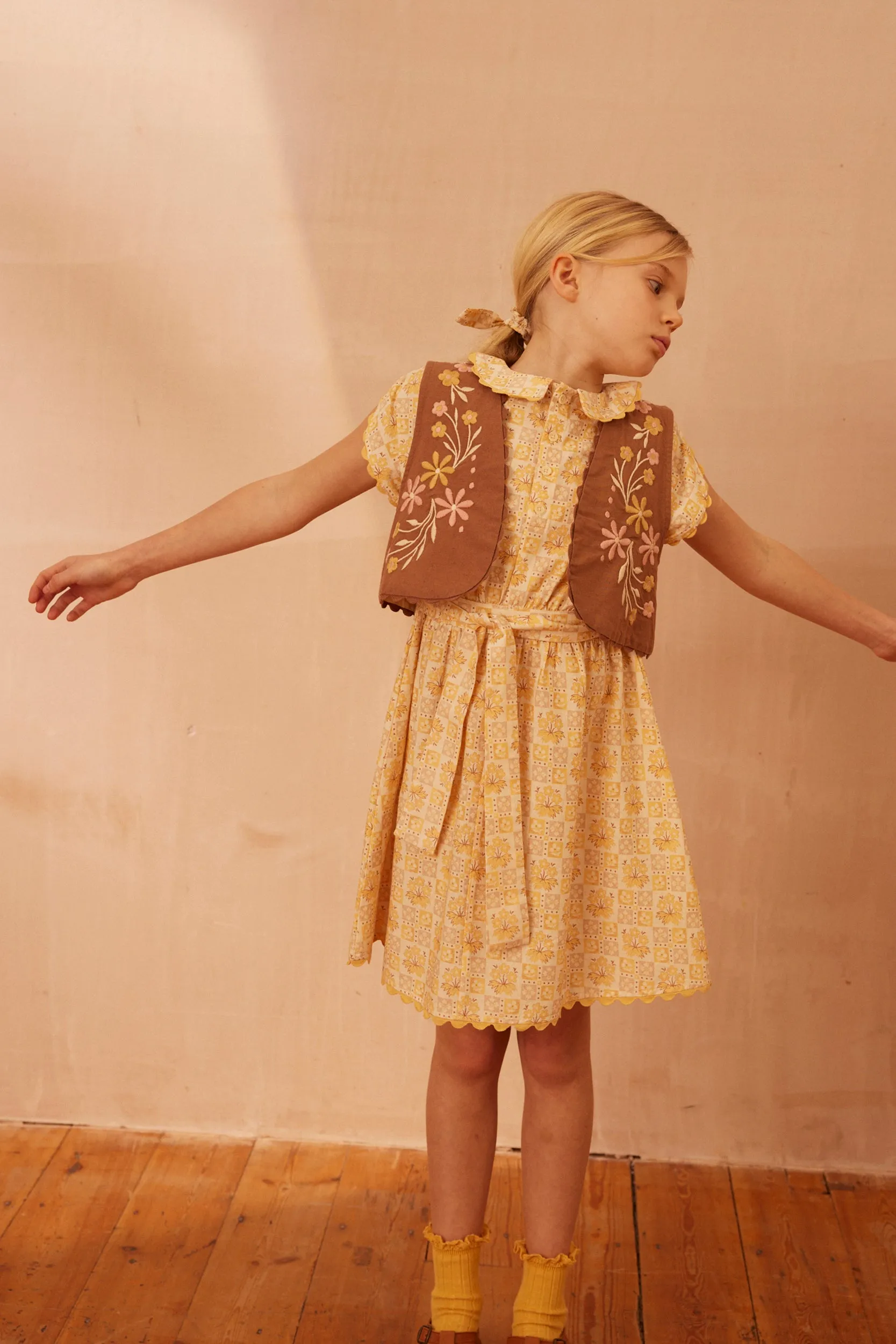 Marjorie Dress - Patio Floral