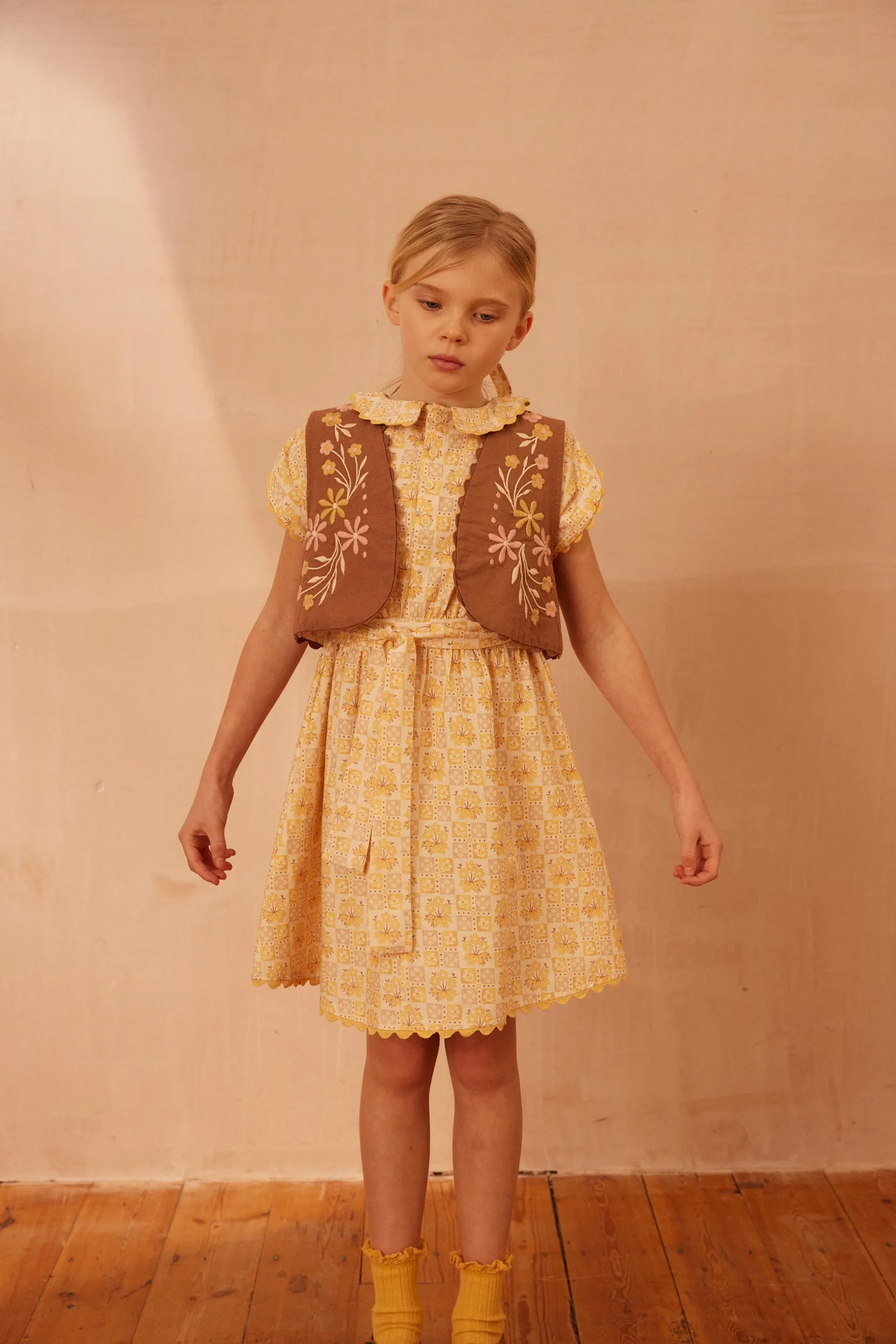 Marjorie Dress - Patio Floral