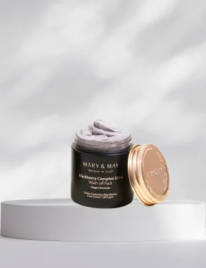 MARY & MAY Blackberry Complex Glow Wash off Pack 30g / 125g