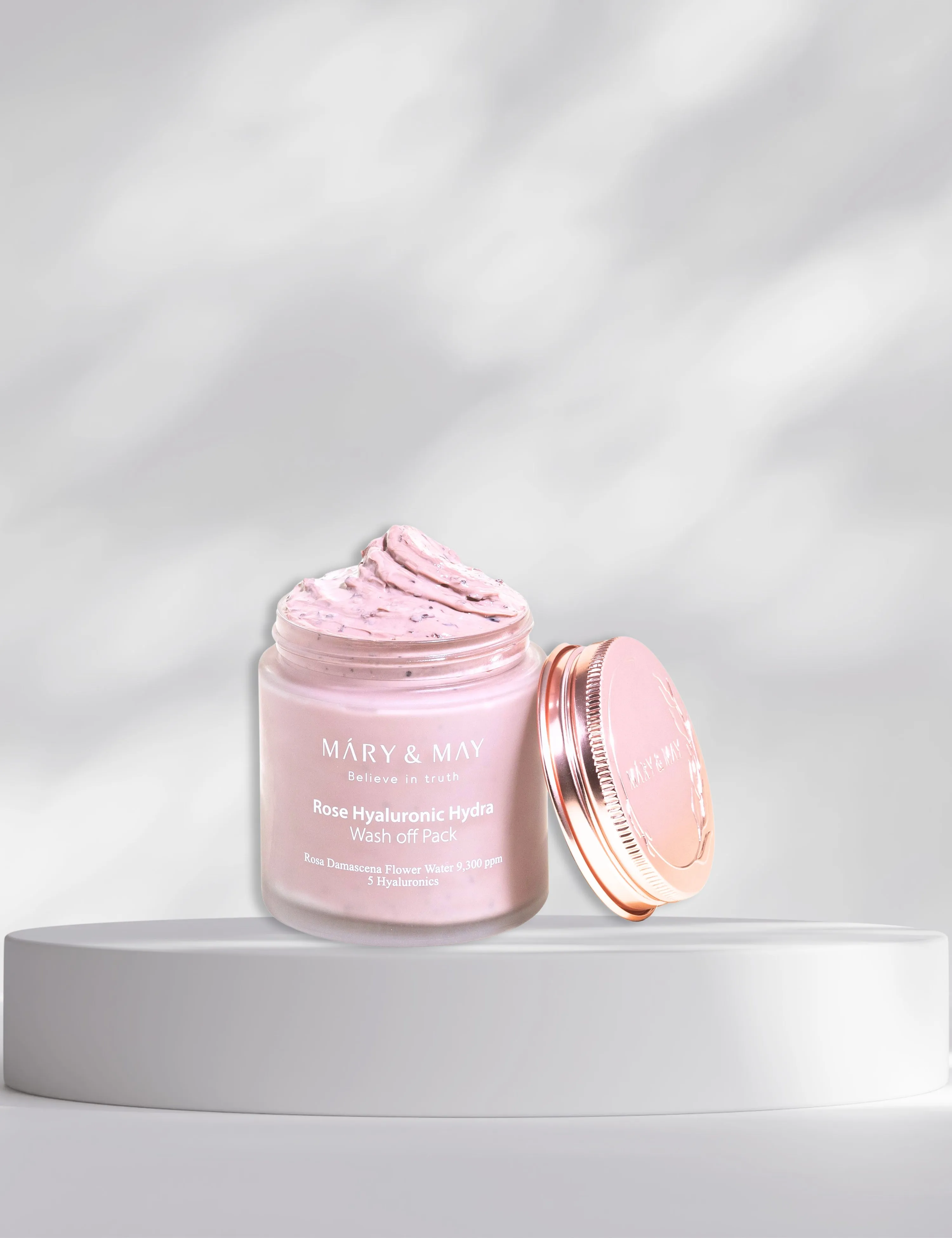 MARY & MAY Rose Hyaluronic Hydra Wash off Pack 30g / 125g