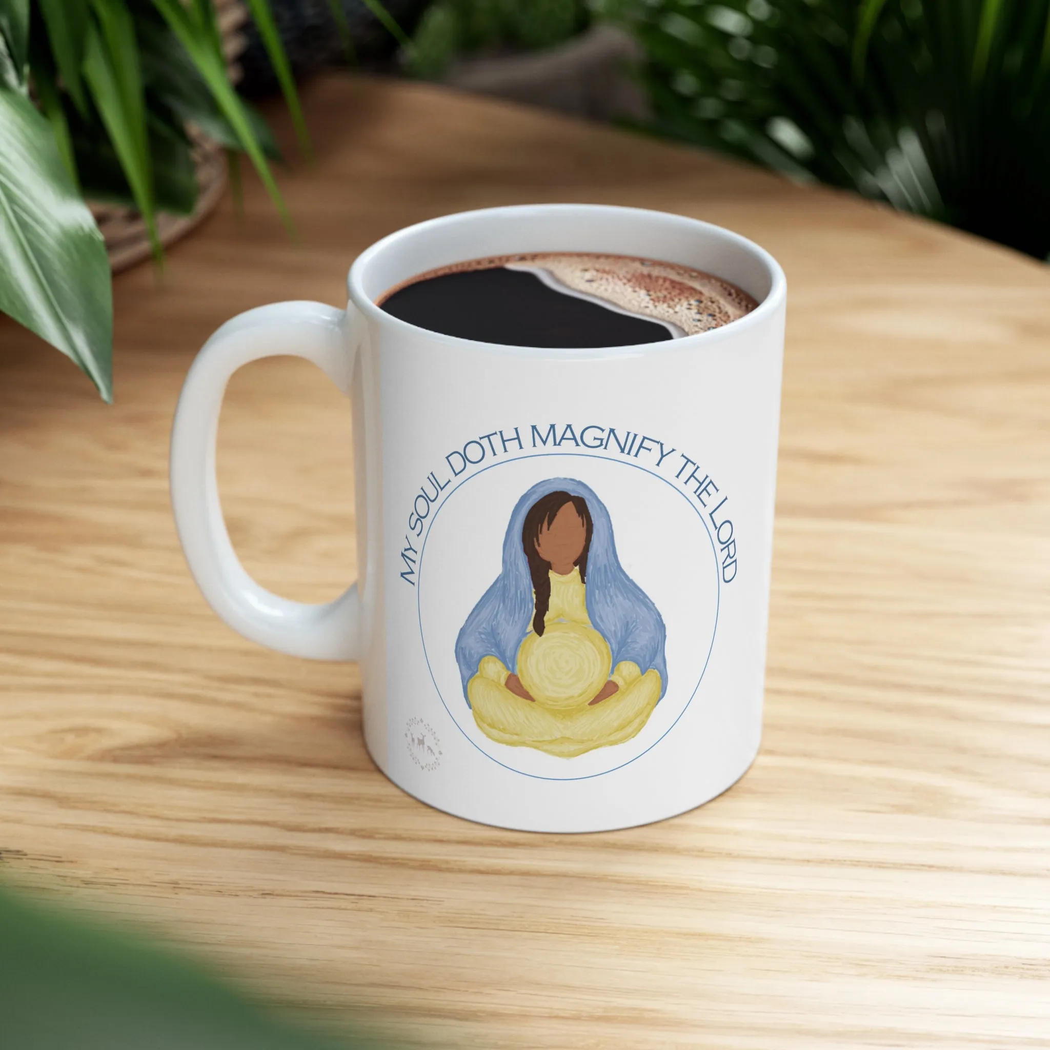 Mary Divine Motherhood Ceramic Mug 11oz