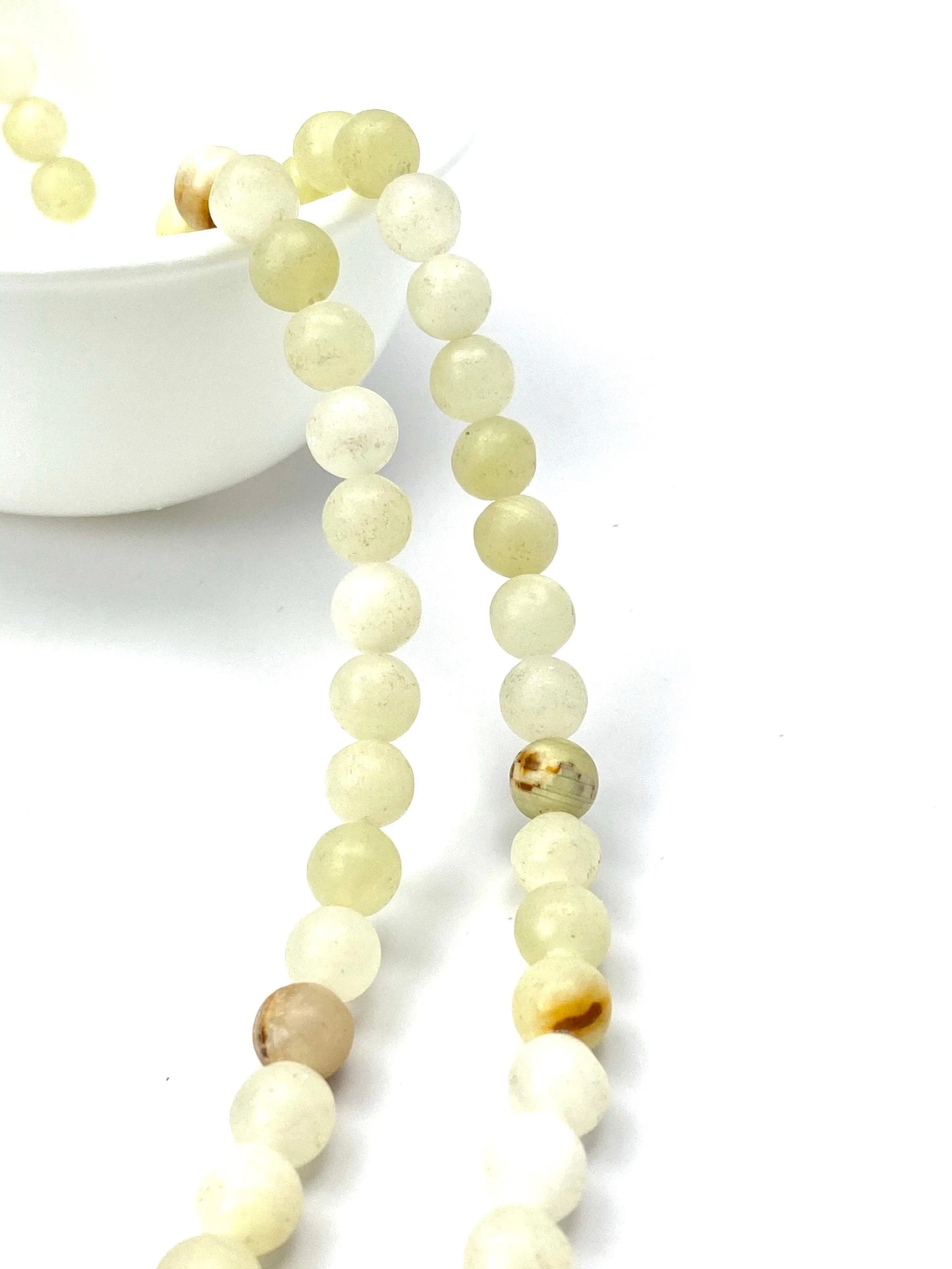 Mary jade bead strand, SKU#B1