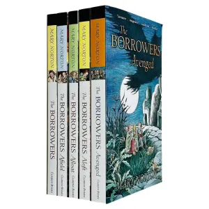 Mary Norton The Borrowers Collection 5 Books Set (The Borrowers, Afield, Afloat, Aloft, Avenged)