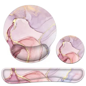 Matching Ergonomic Computer Desk Accessories Set