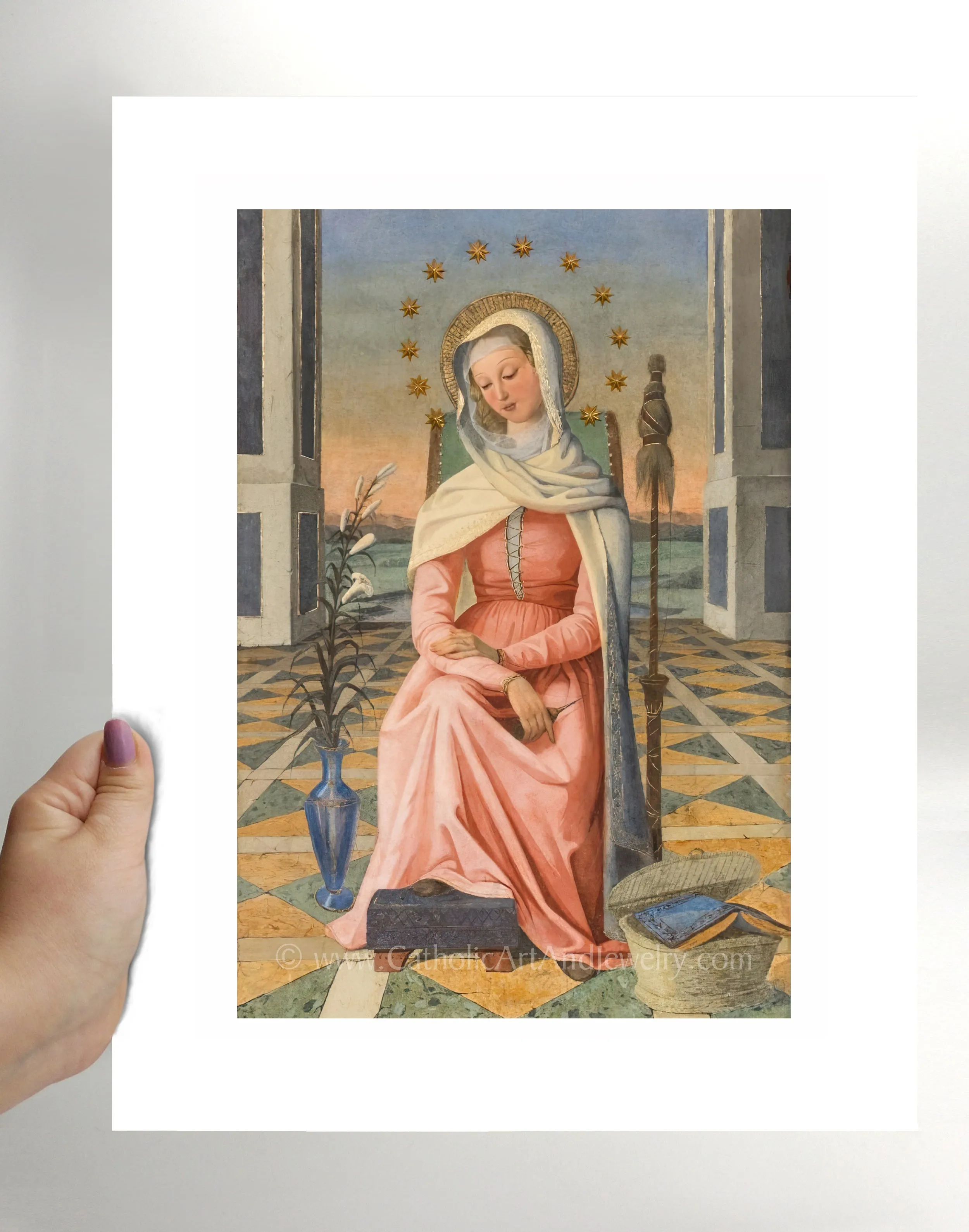 Mater Admirabilis – Beautiful Catholic Art Print – Archival Quality