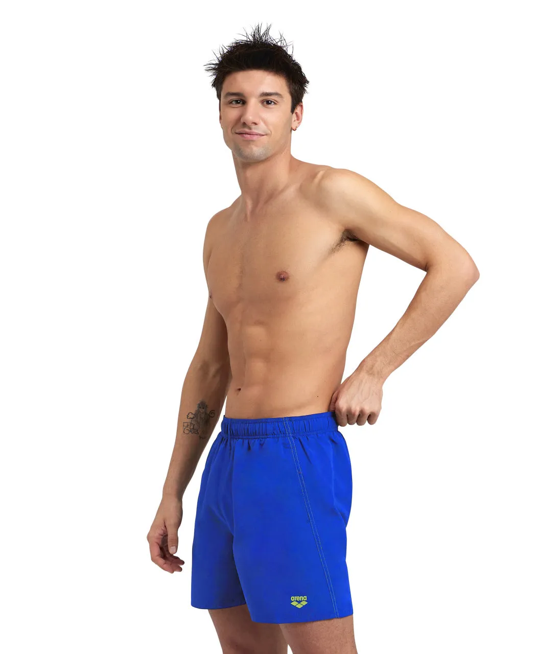 Men's arena fundamentals R boxer - Neon blue-soft green
