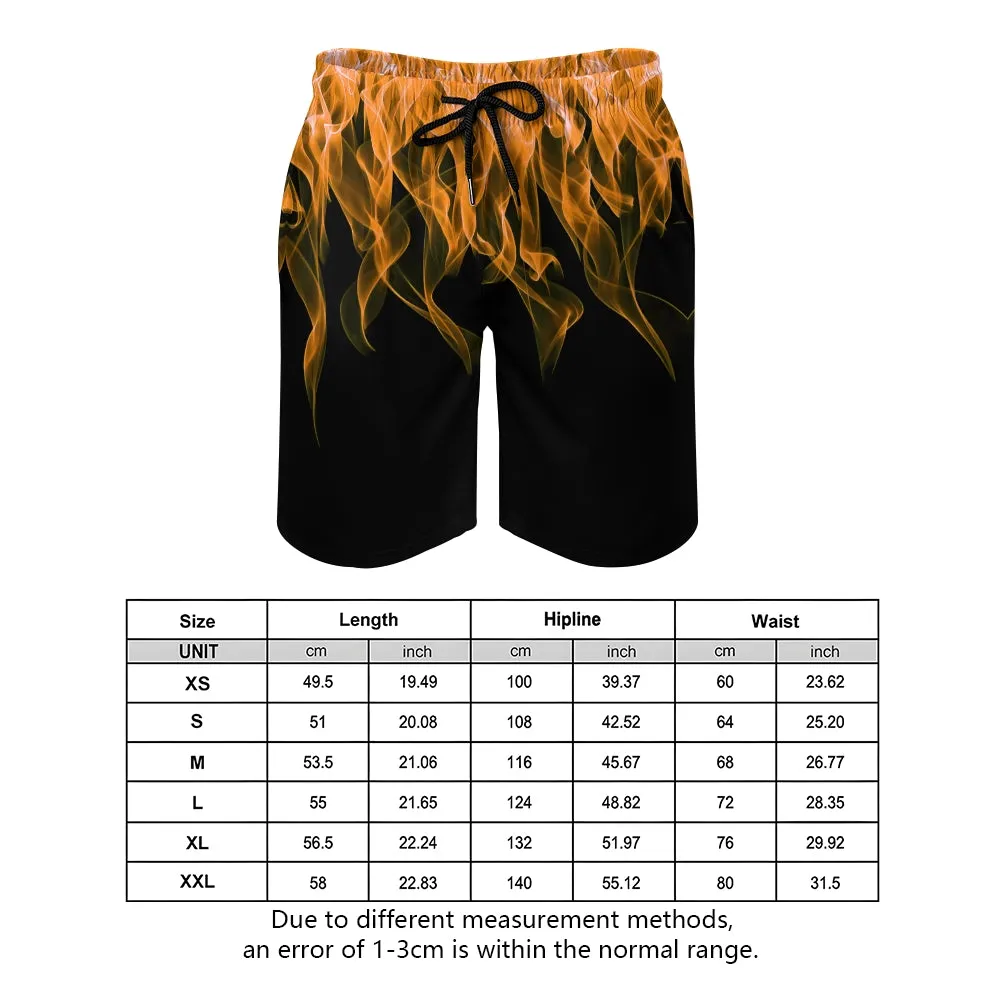 Mens Casual Color Block Shorts 2410001008