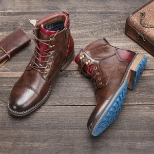 Men's Duqaz High-Quality Oxford Boots
