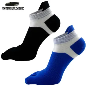 Men's Toe Socks for Cycling Fitness Workout | Cotton Sports Yoga Socks