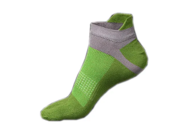 Men's Toe Socks for Cycling Fitness Workout | Cotton Sports Yoga Socks