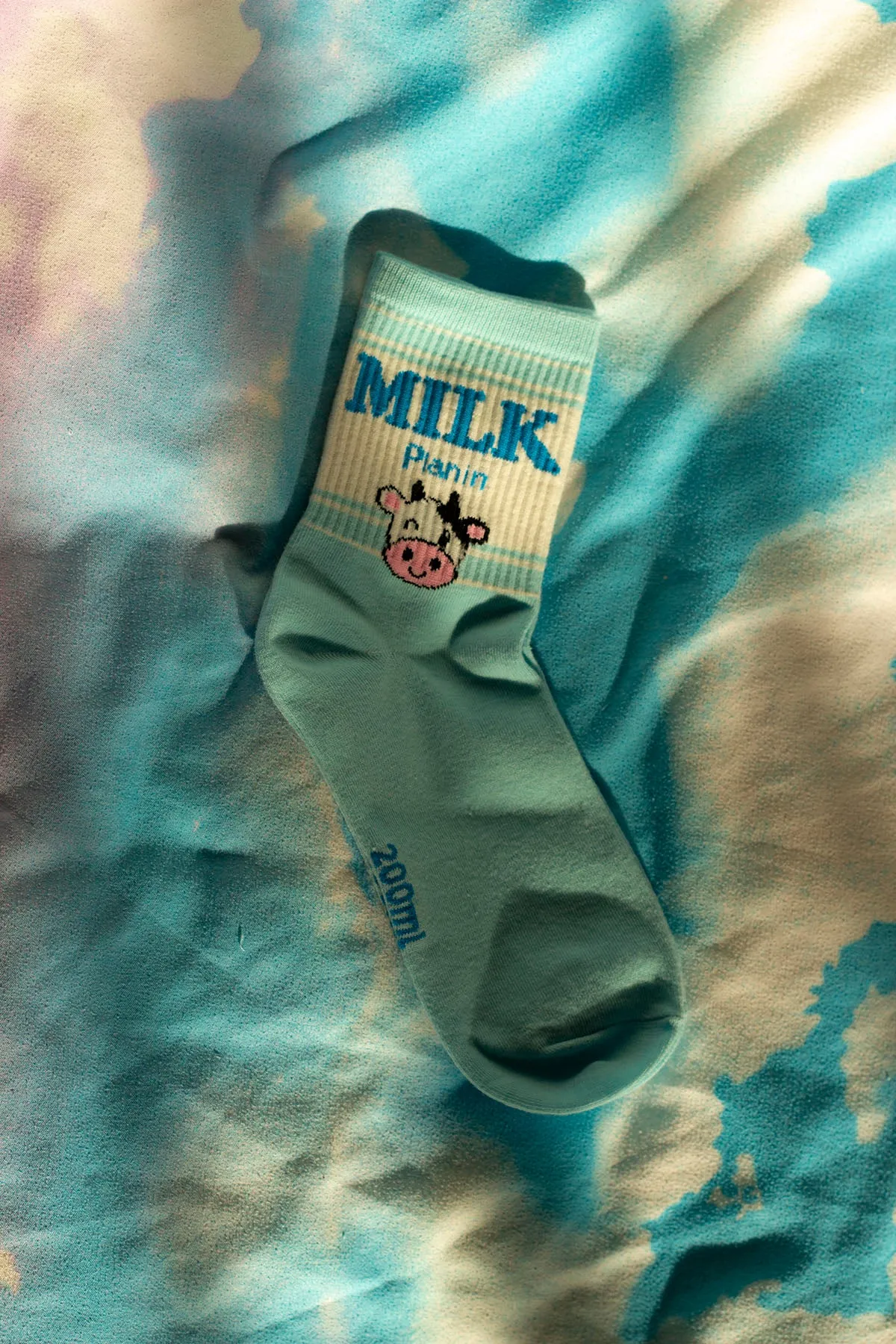 Milk Carton Socks