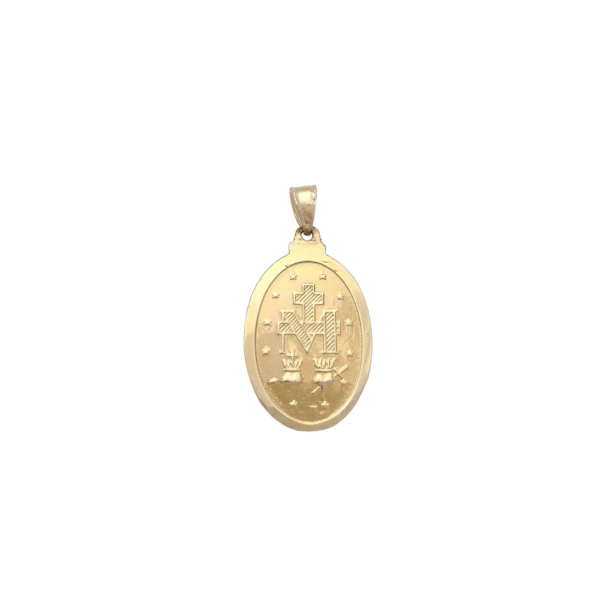 Miraculous Oval Medal (14K)