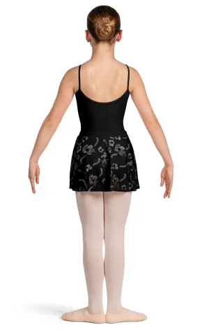 Mirella Black Glow Girl Iridescent Skirt