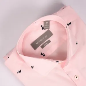 MK Pink Printed Shirt