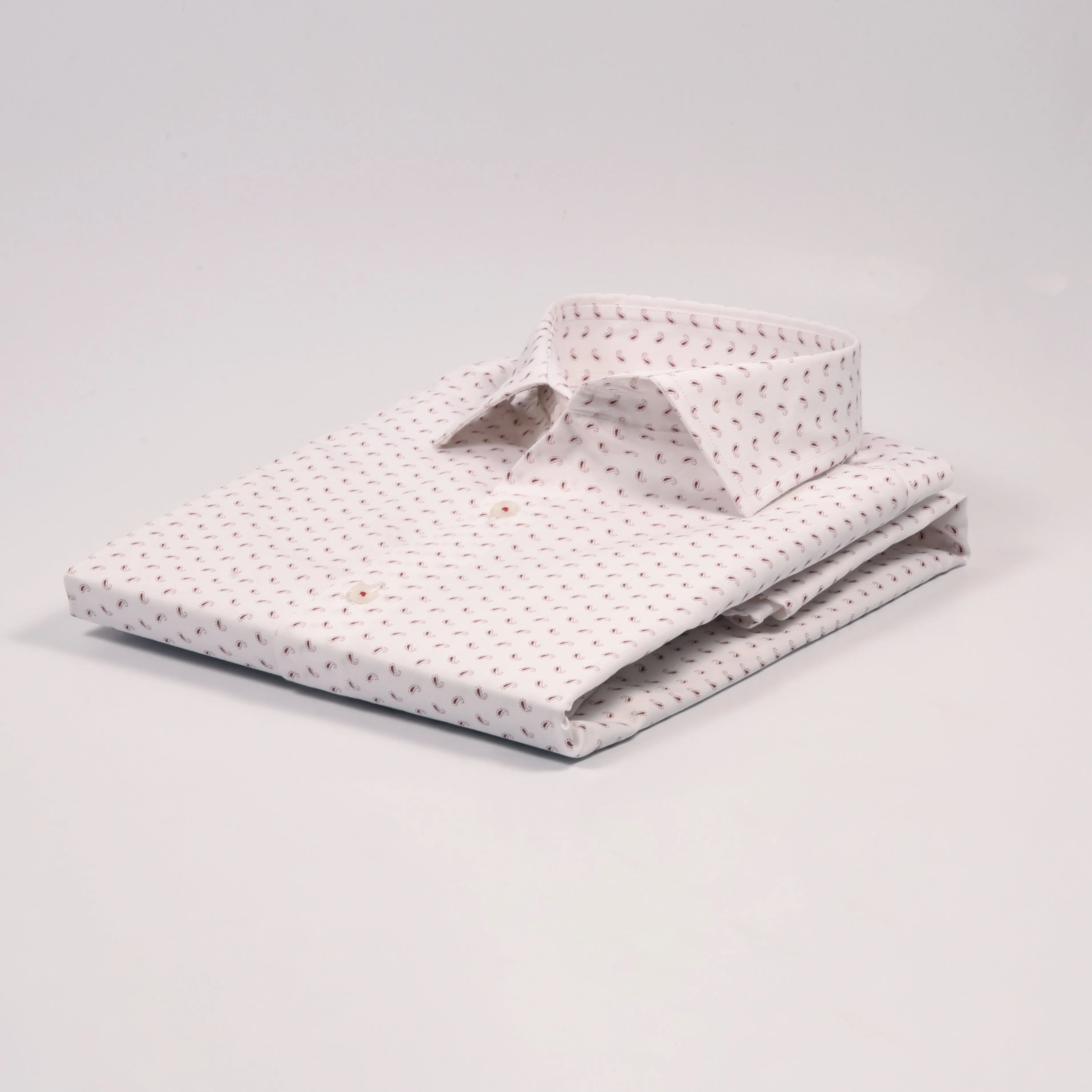 MK White Paisley Pattern Printed Shirt