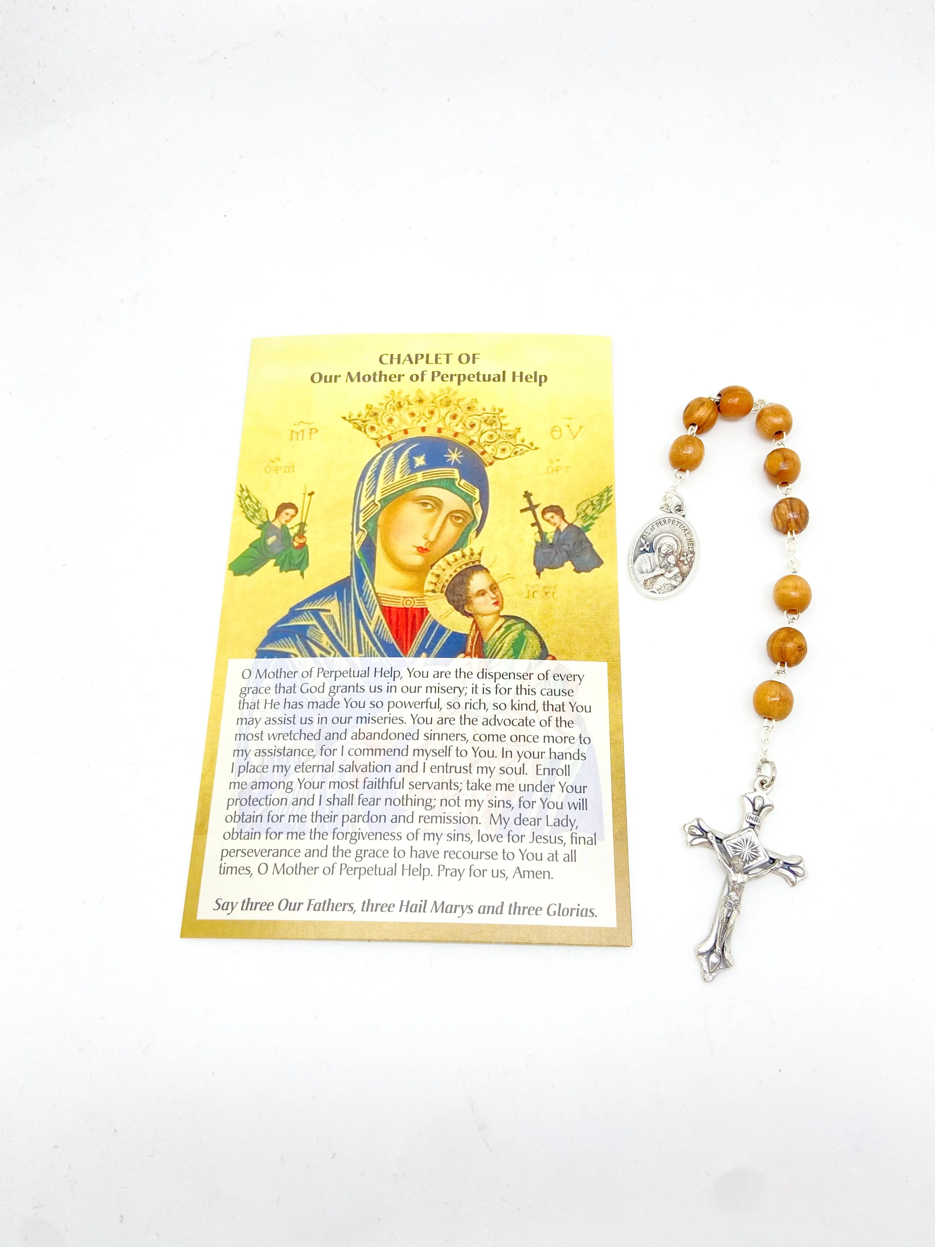 Mother of Perpetual Help Chaplet Beads