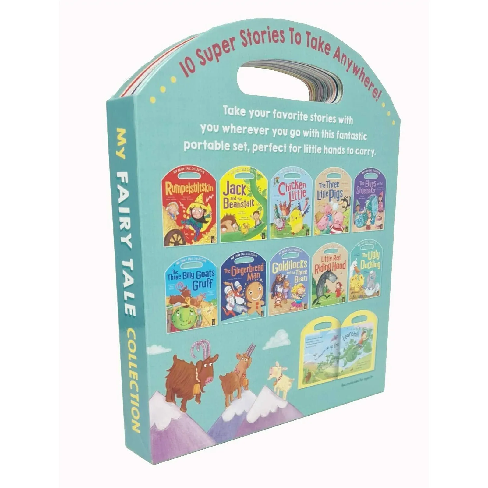 My Fairy Tale Collection 10 Books Set (Elves and the Shoemaker, Ugly Duckling)