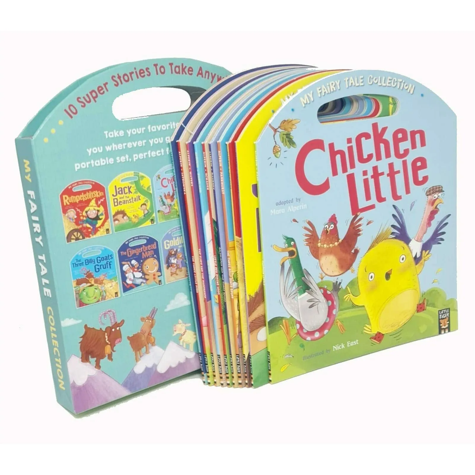 My Fairy Tale Collection 10 Books Set (Elves and the Shoemaker, Ugly Duckling)