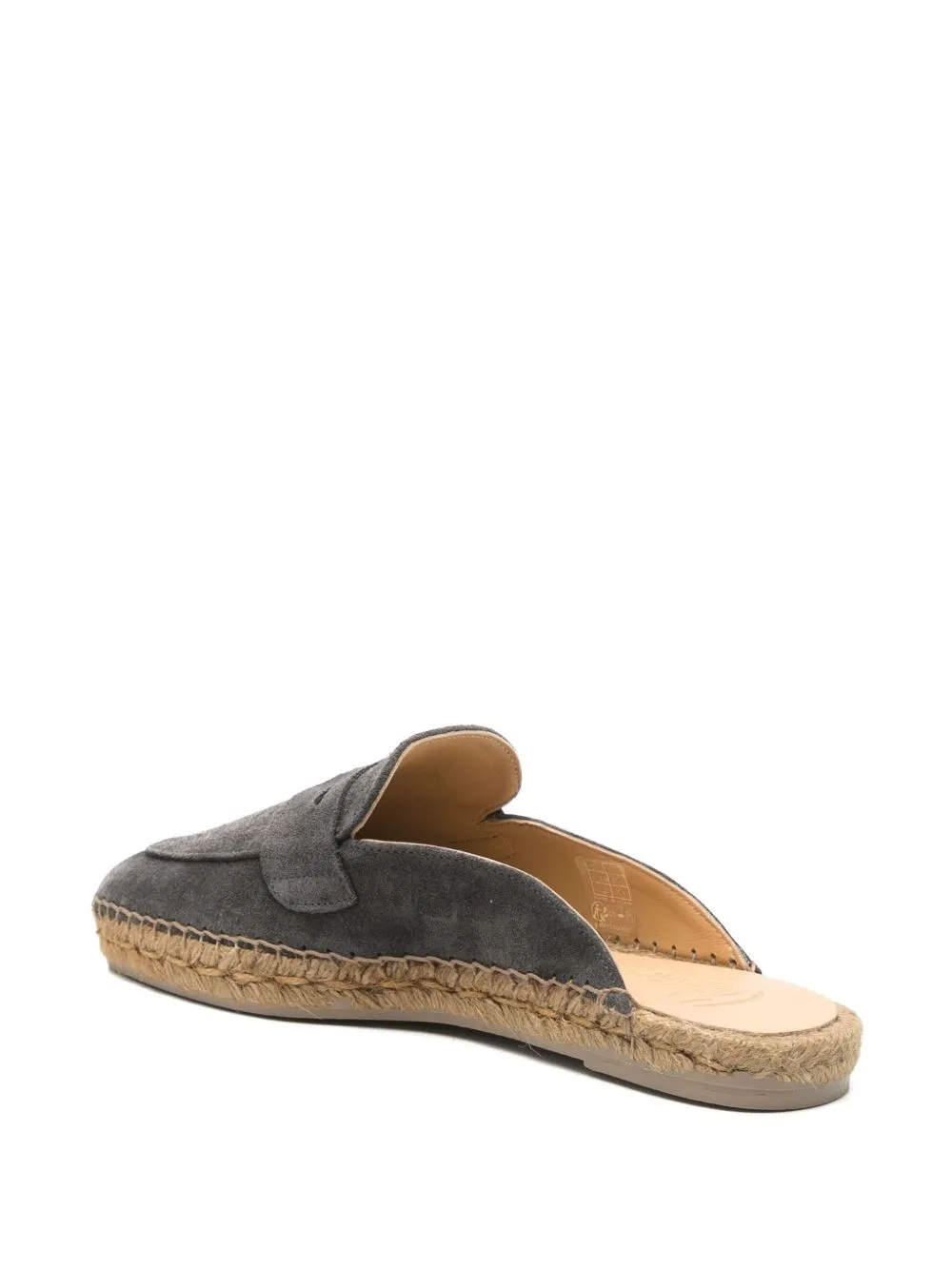 Nando suede leather slippers