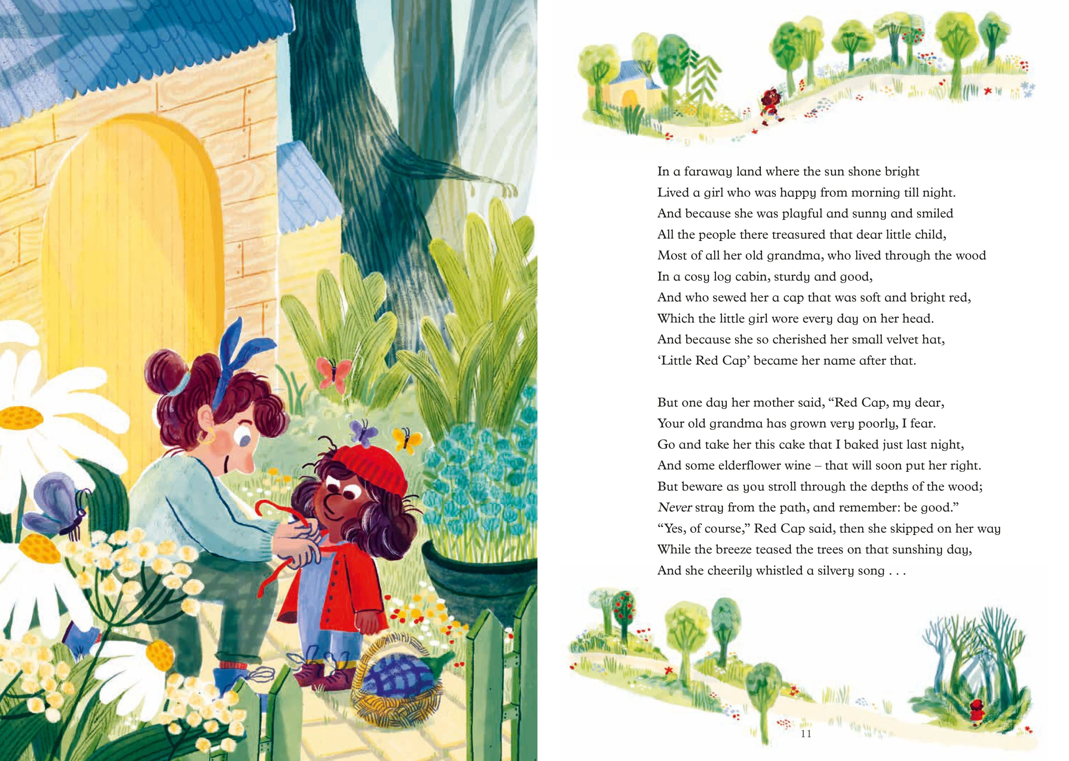 NEW GRIMMS FAIRY TALES: RETOLD BY ELLI WOOLLARD (HB)