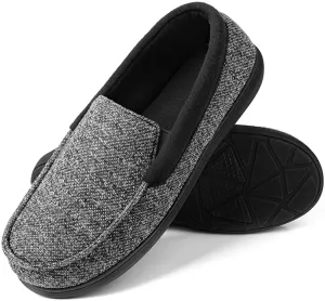 New RockDove Men's Moc Slipper with SILVADUR Anti-Odor Protection, Sz 9!