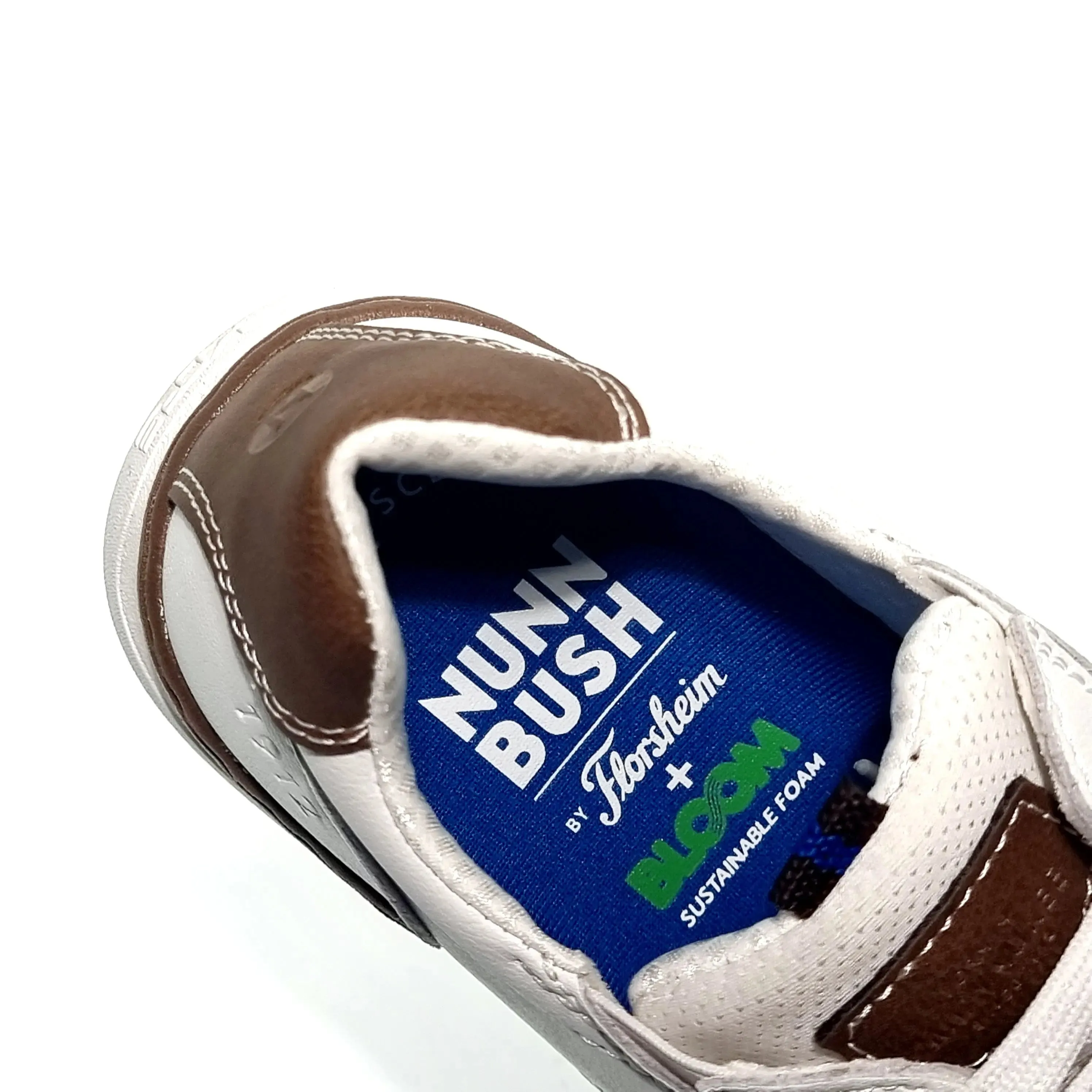 NUNN BUSH KORE TOUR LACE WHITE