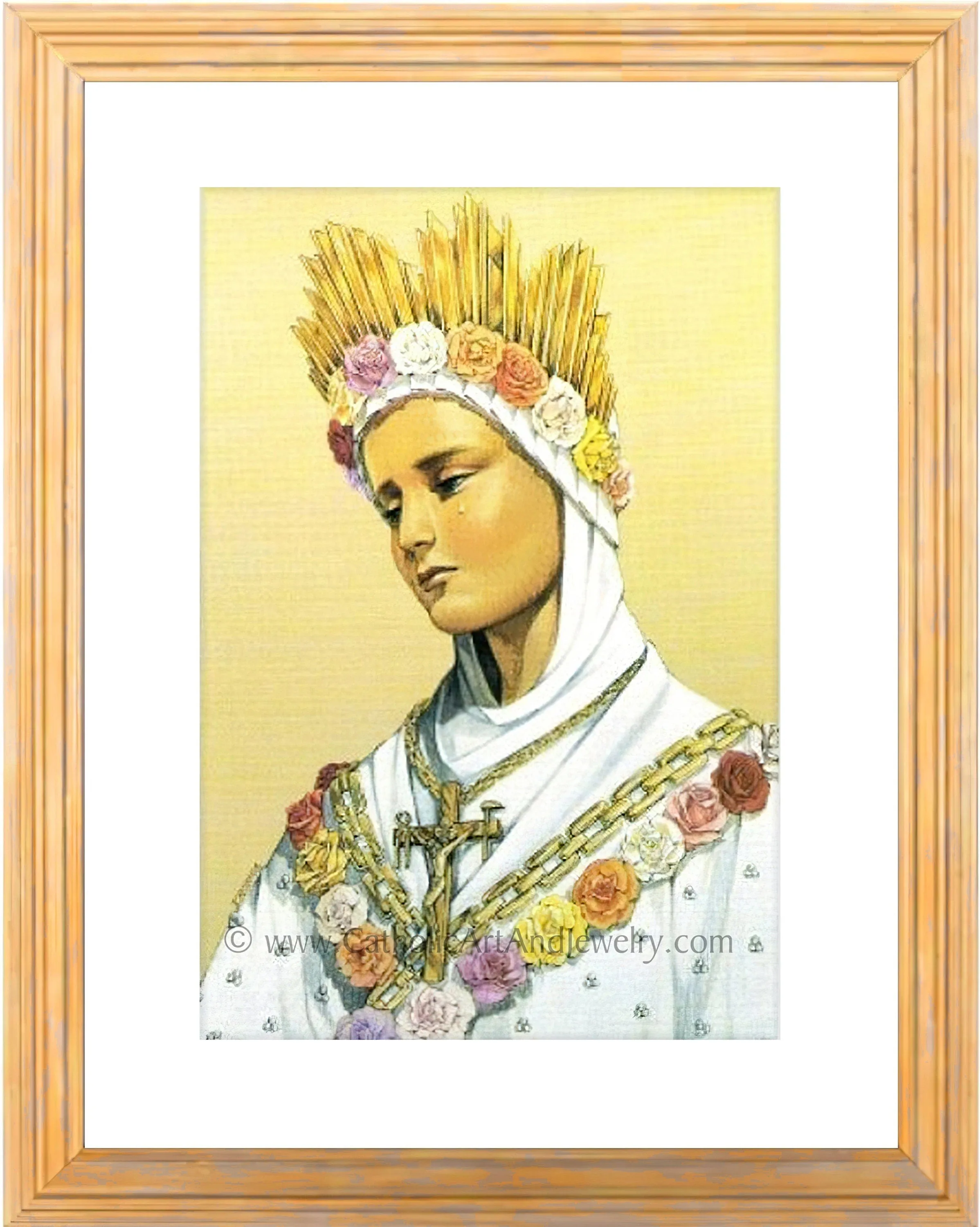 Our Lady of La Salette – 3 sizes – Catholic Art Print – Archival Quality – Catholic Gift