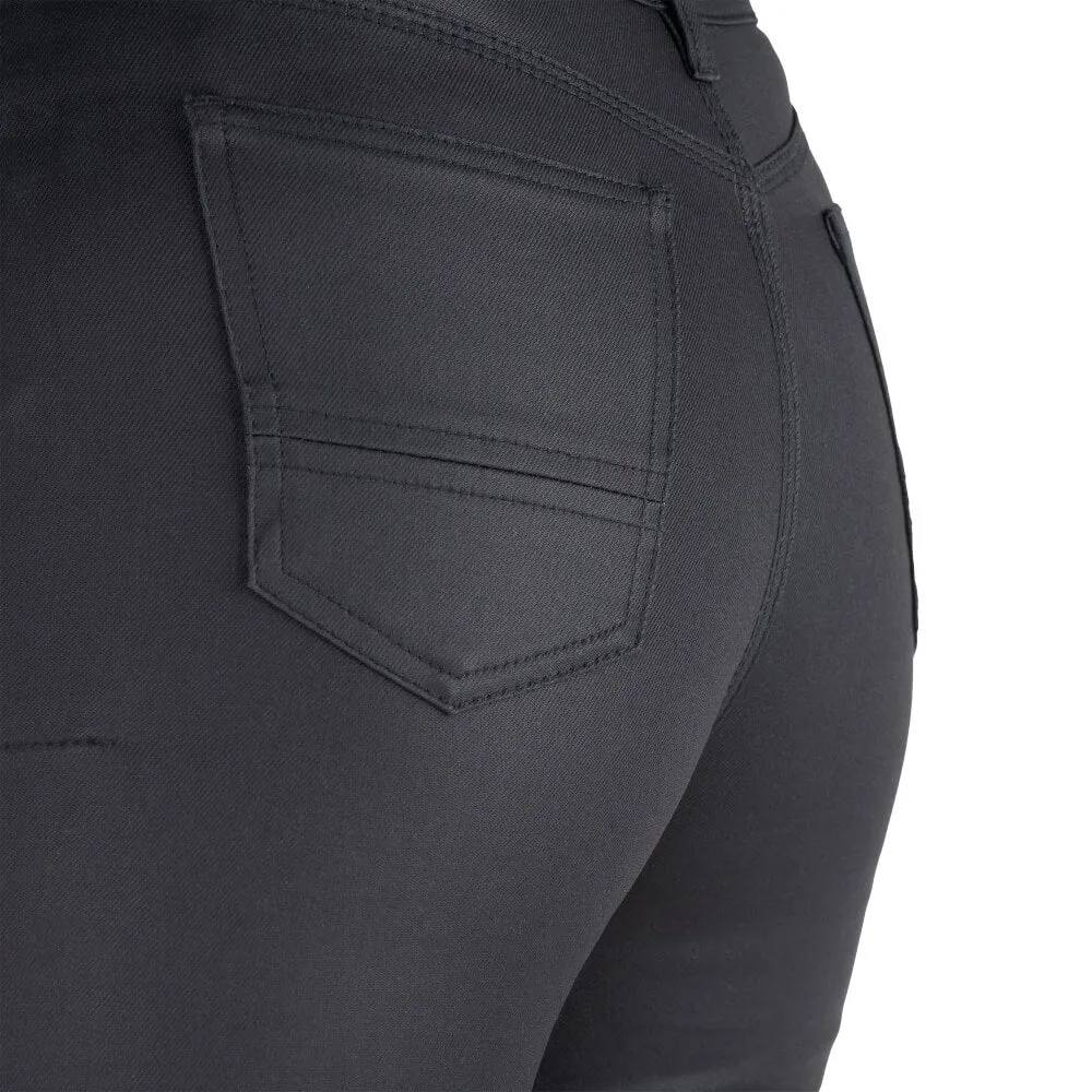 Oxford AA Wax Women's Jeggings Regular Black