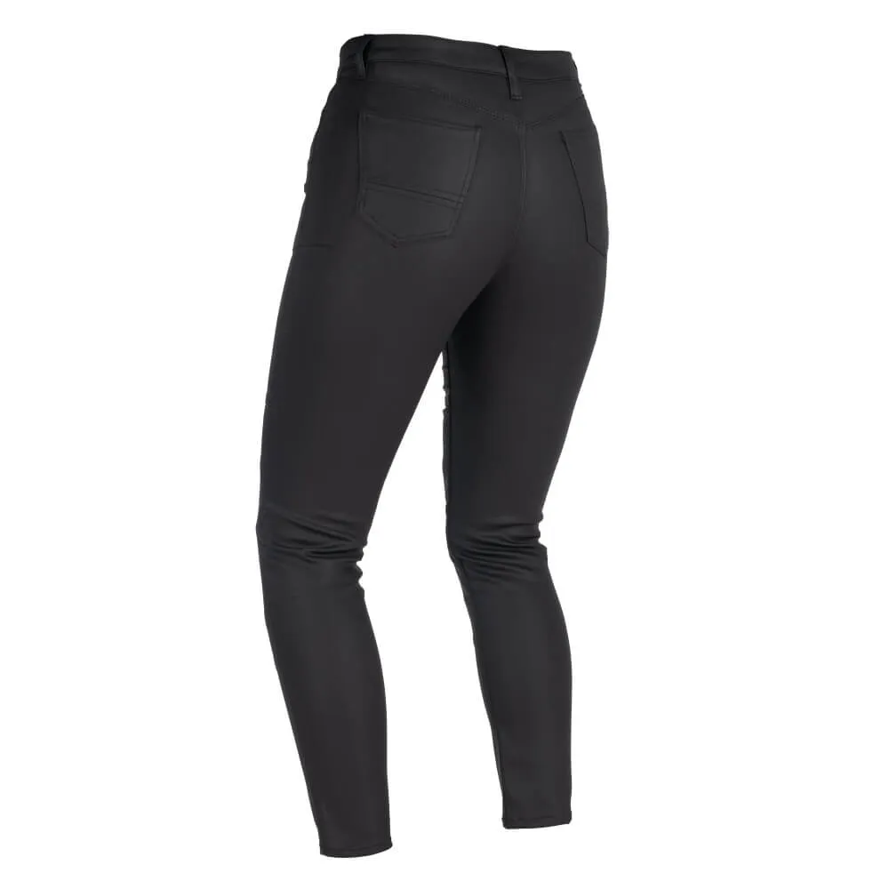 Oxford AA Wax Women's Jeggings Regular Black