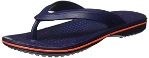 PARAGON Men's Paralite Navy Blue-Orange Flip-Flops-10 UK