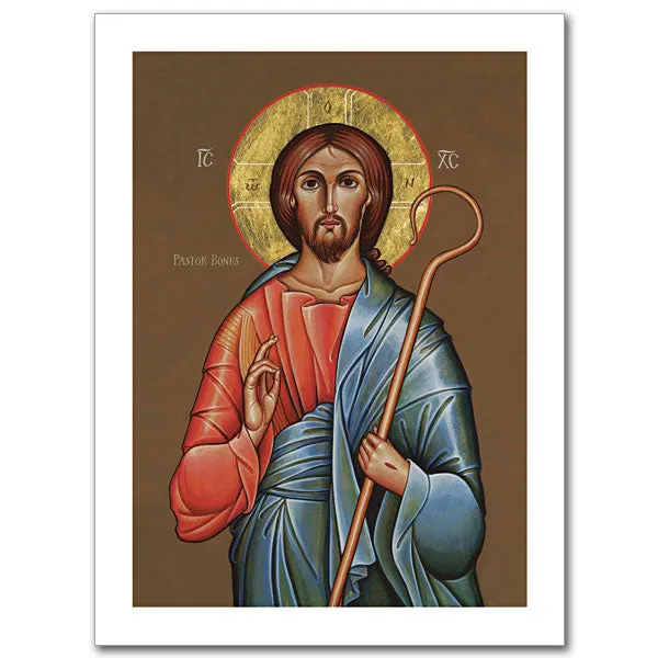 Pastor Bonus Icon Greeting Card