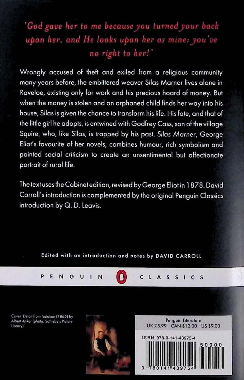 Penguin Classics - Silas Marner