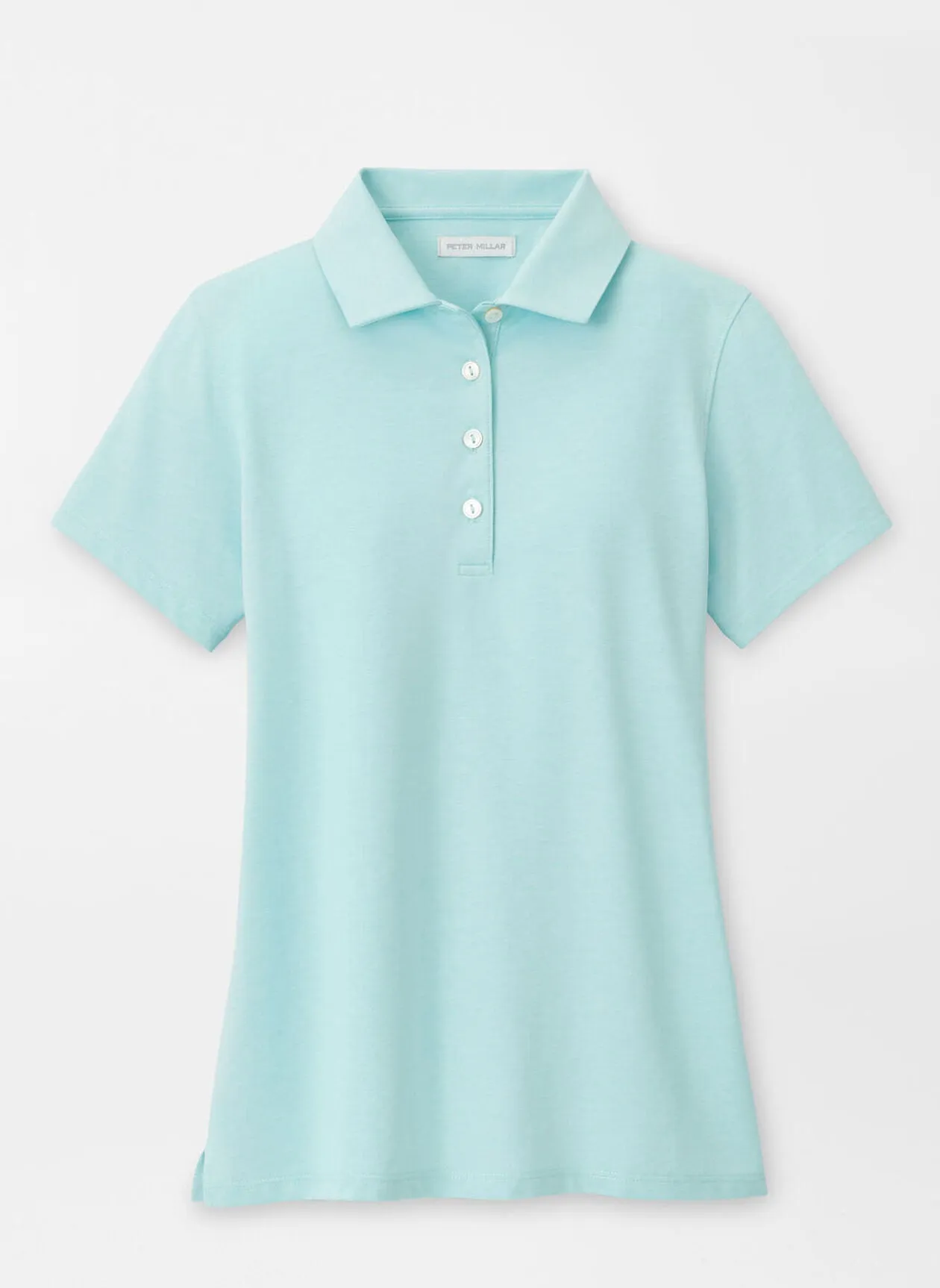 Peter Millar Womens Albatross Polo - BLUE SPRUCE
