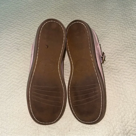 pink t strap t-strap mary janes footmates classic
