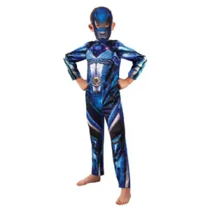 Power Rangers Classic Blue Costume Size 6 8