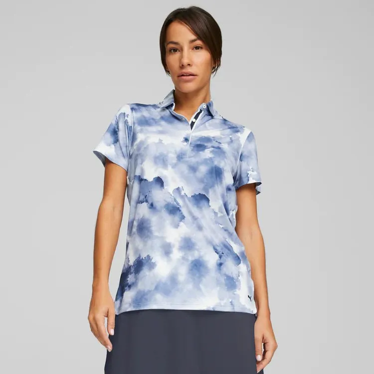 Puma Women's MATTR Cloudy Golf Polo