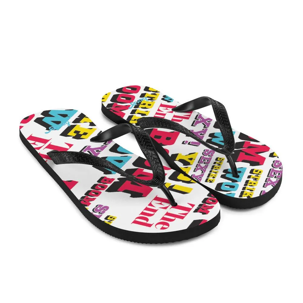 "Pop Art" Flip-Flops design by Hero.