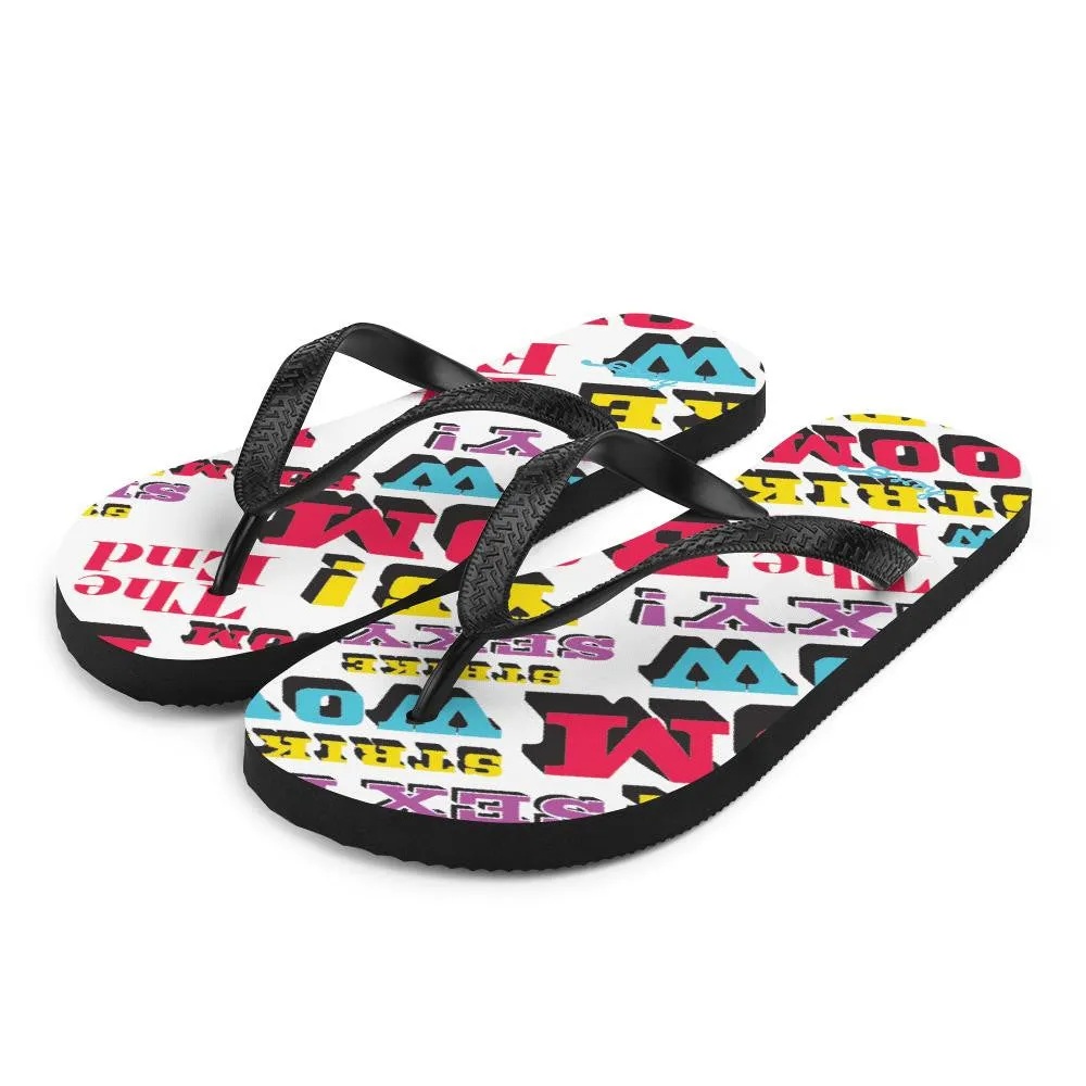 "Pop Art" Flip-Flops design by Hero.