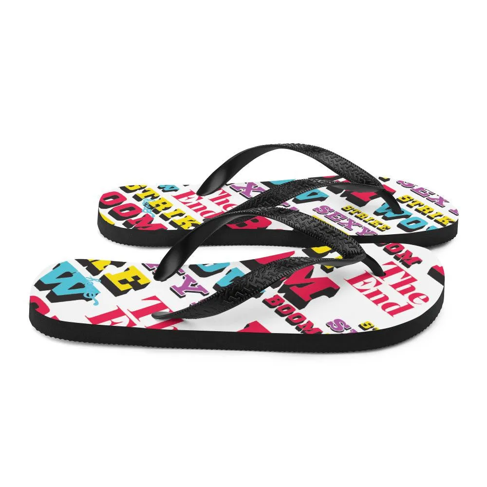 "Pop Art" Flip-Flops design by Hero.