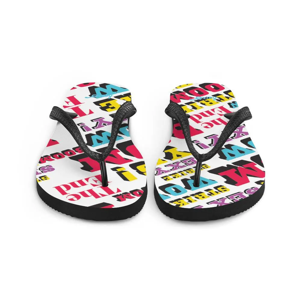 "Pop Art" Flip-Flops design by Hero.