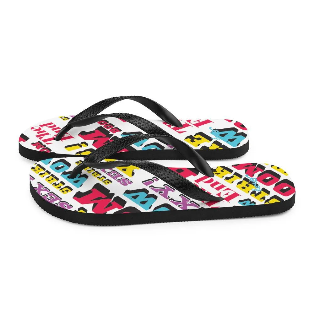 "Pop Art" Flip-Flops design by Hero.