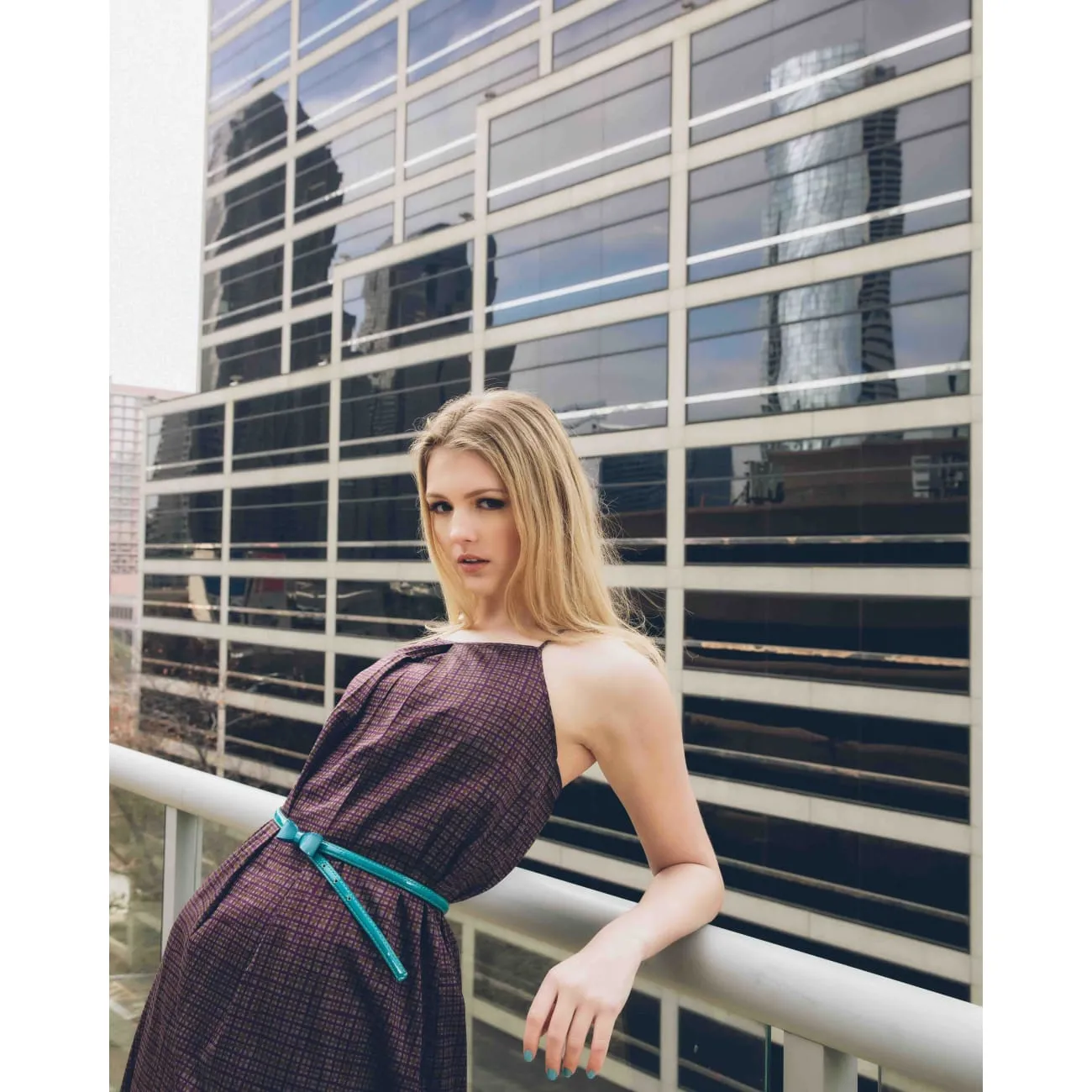 Ramona Purple Maxi Dress