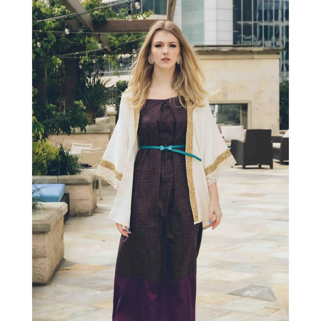 Ramona Purple Maxi Dress