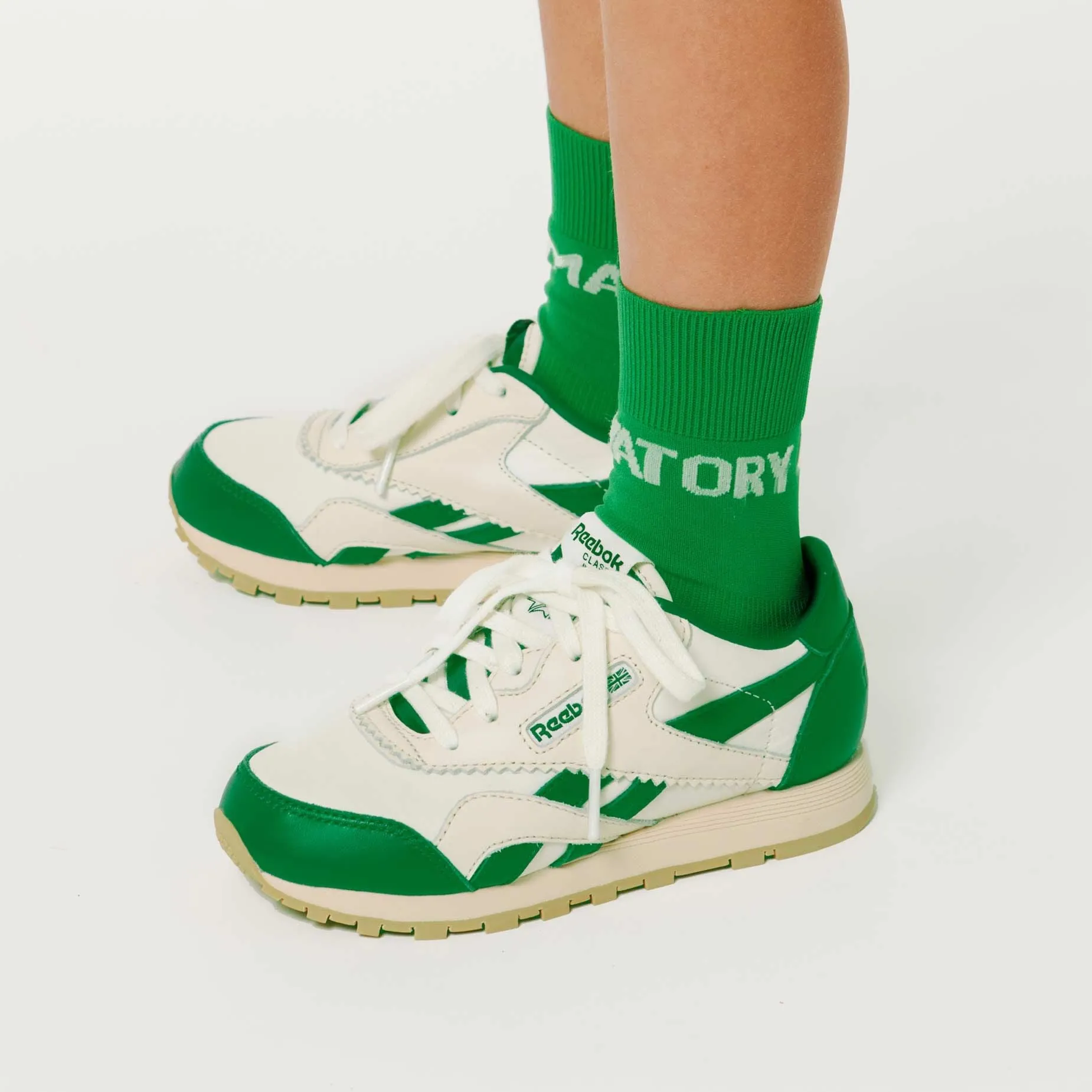 Reebok Classic Nylon Kid x The Animals Observatory , GREEN