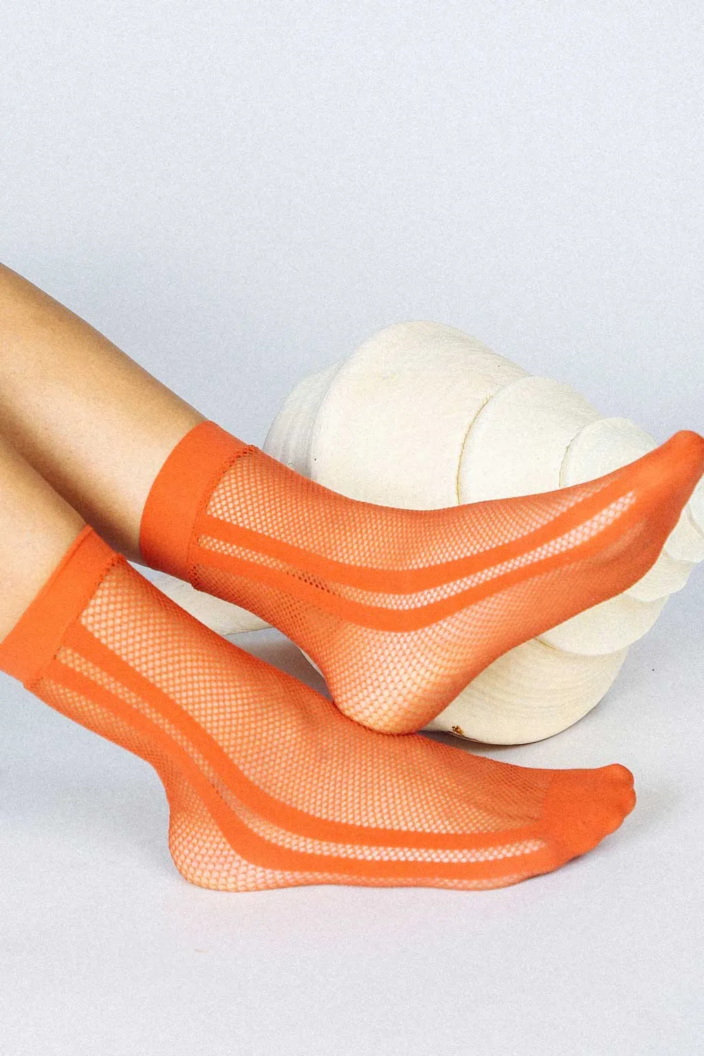 Reseau Fishnet Ankle Sock