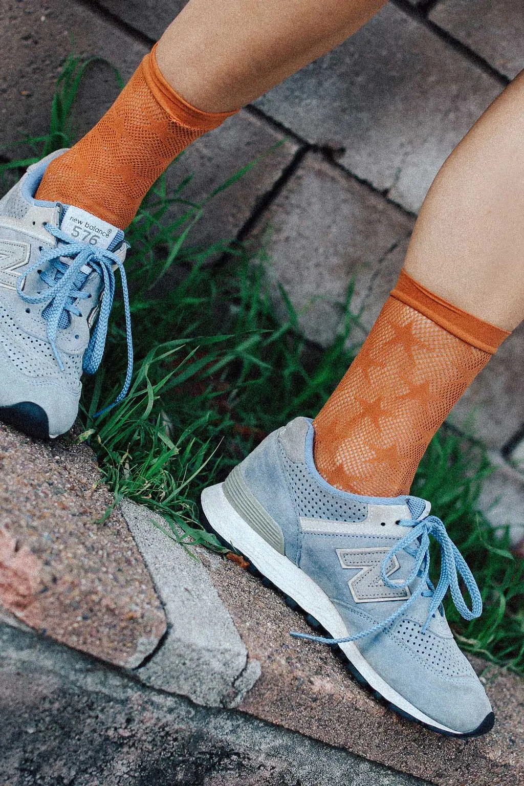 Reseau Fishnet Ankle Sock