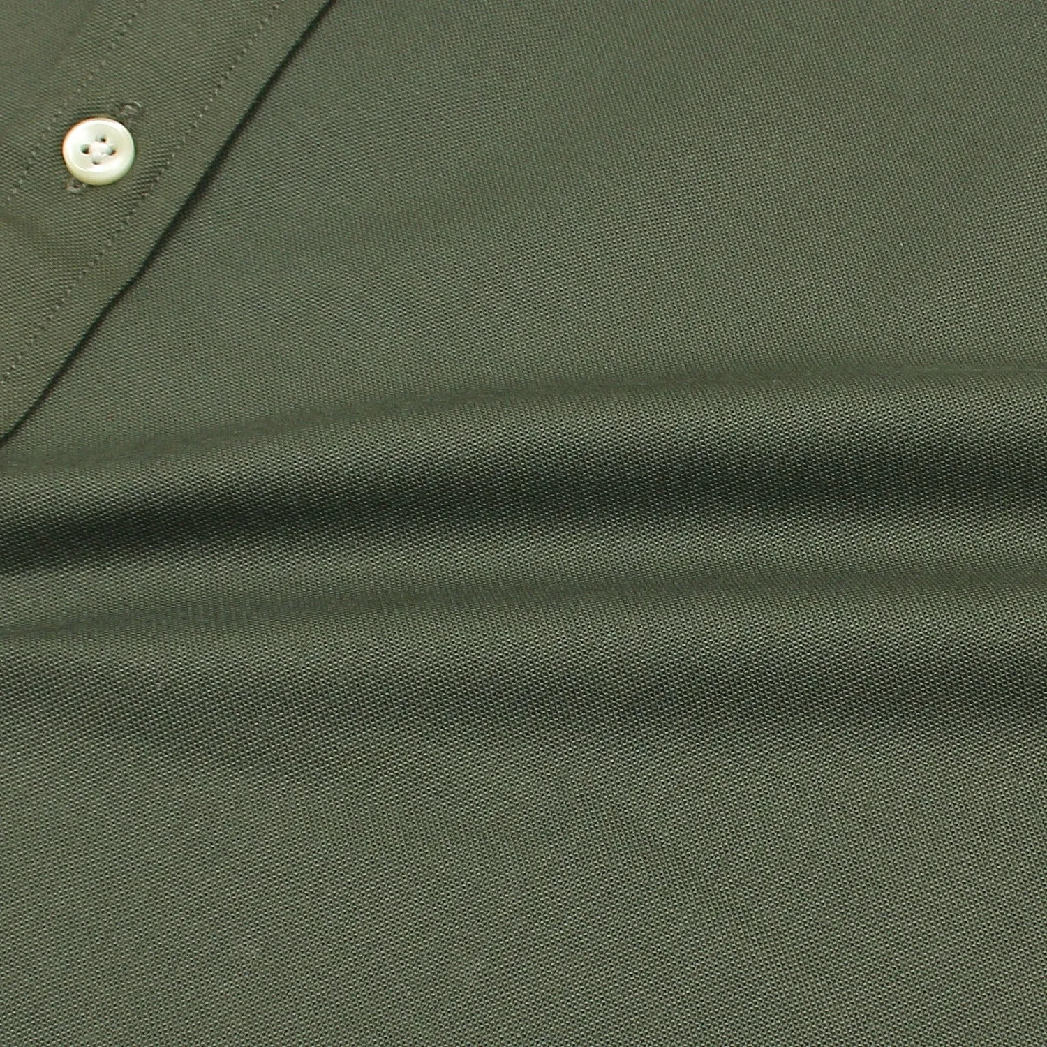 RL Green embroidered logo Oxford Shirt