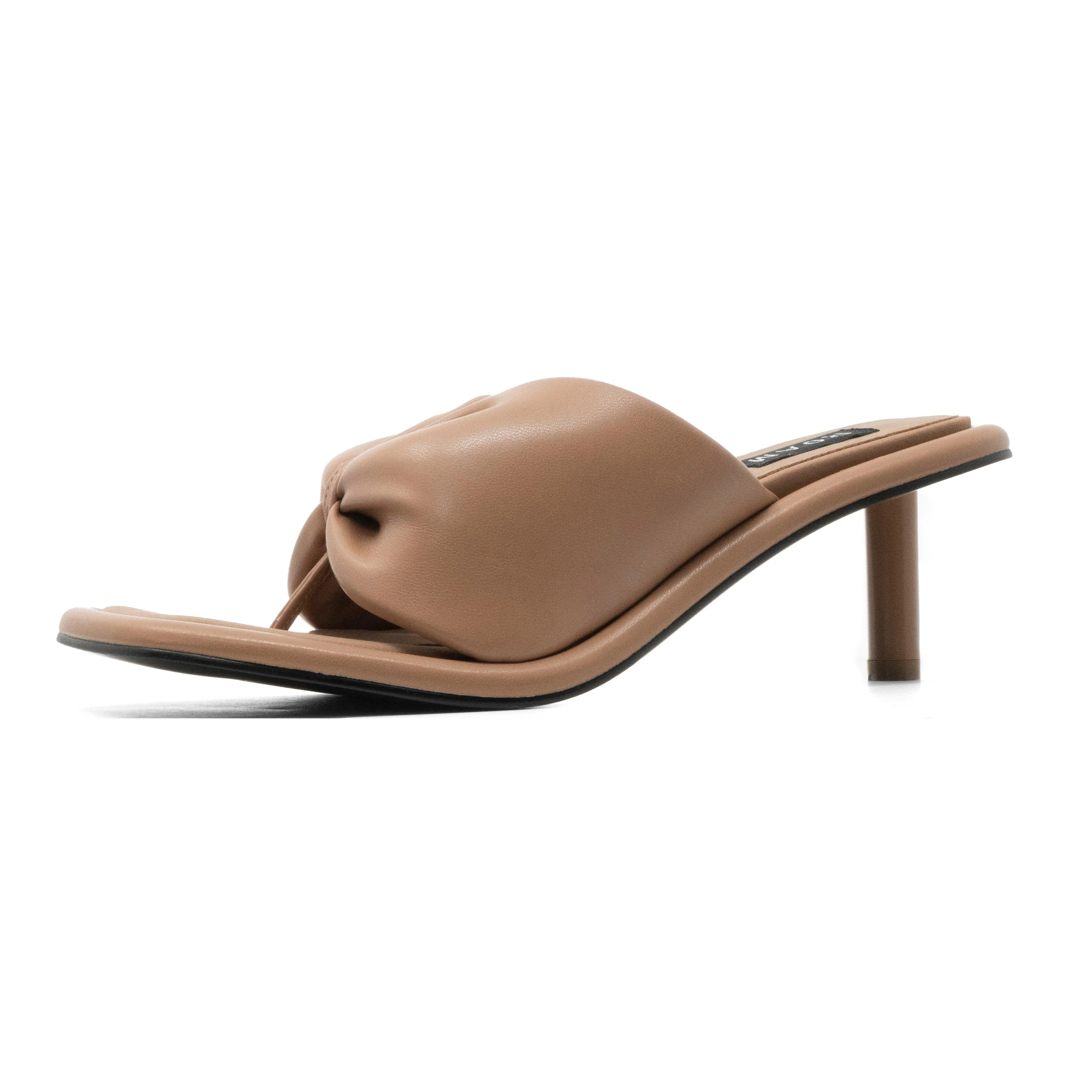 ROAM PILLOW THONG NUDE VEGAN LEATHER
