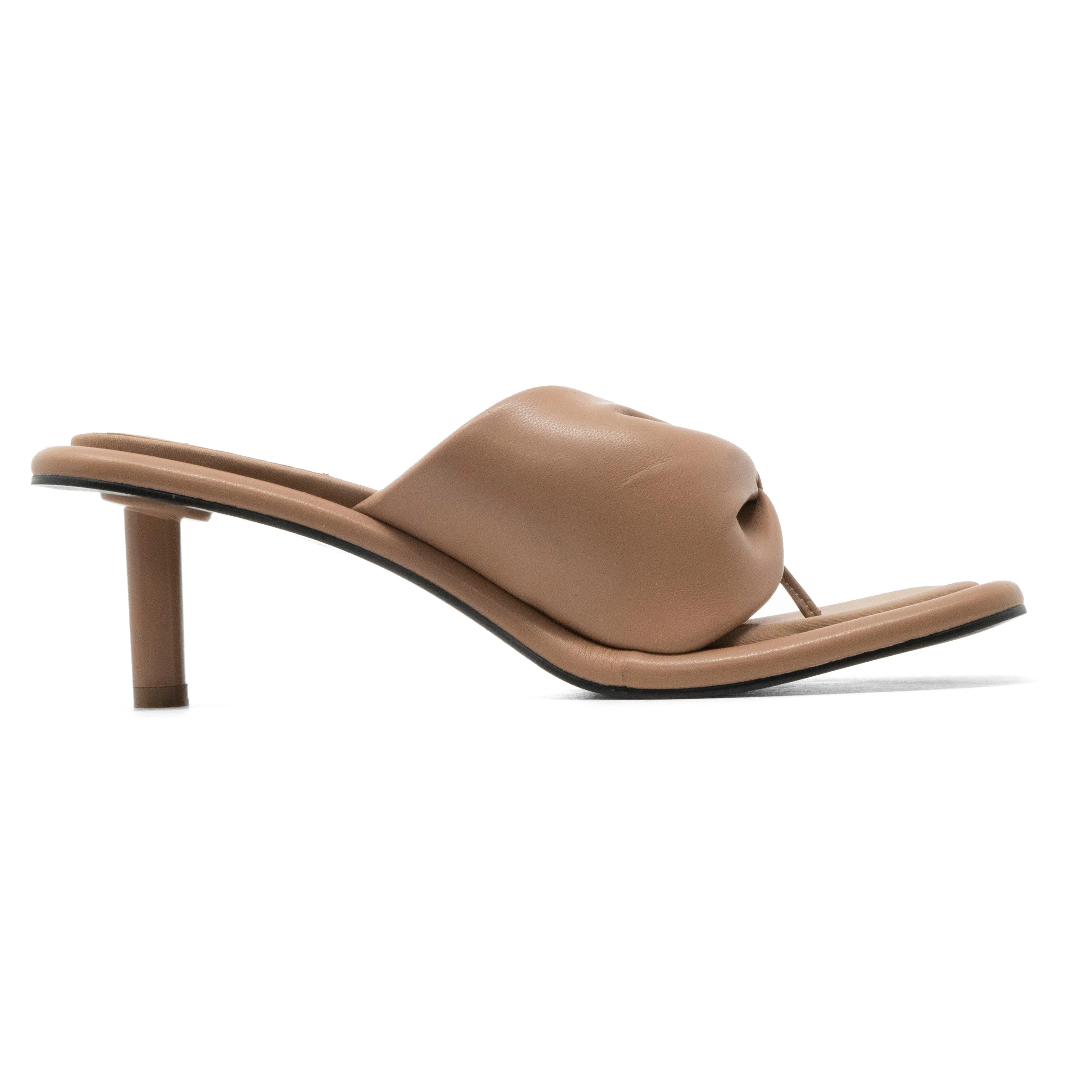 ROAM PILLOW THONG NUDE VEGAN LEATHER