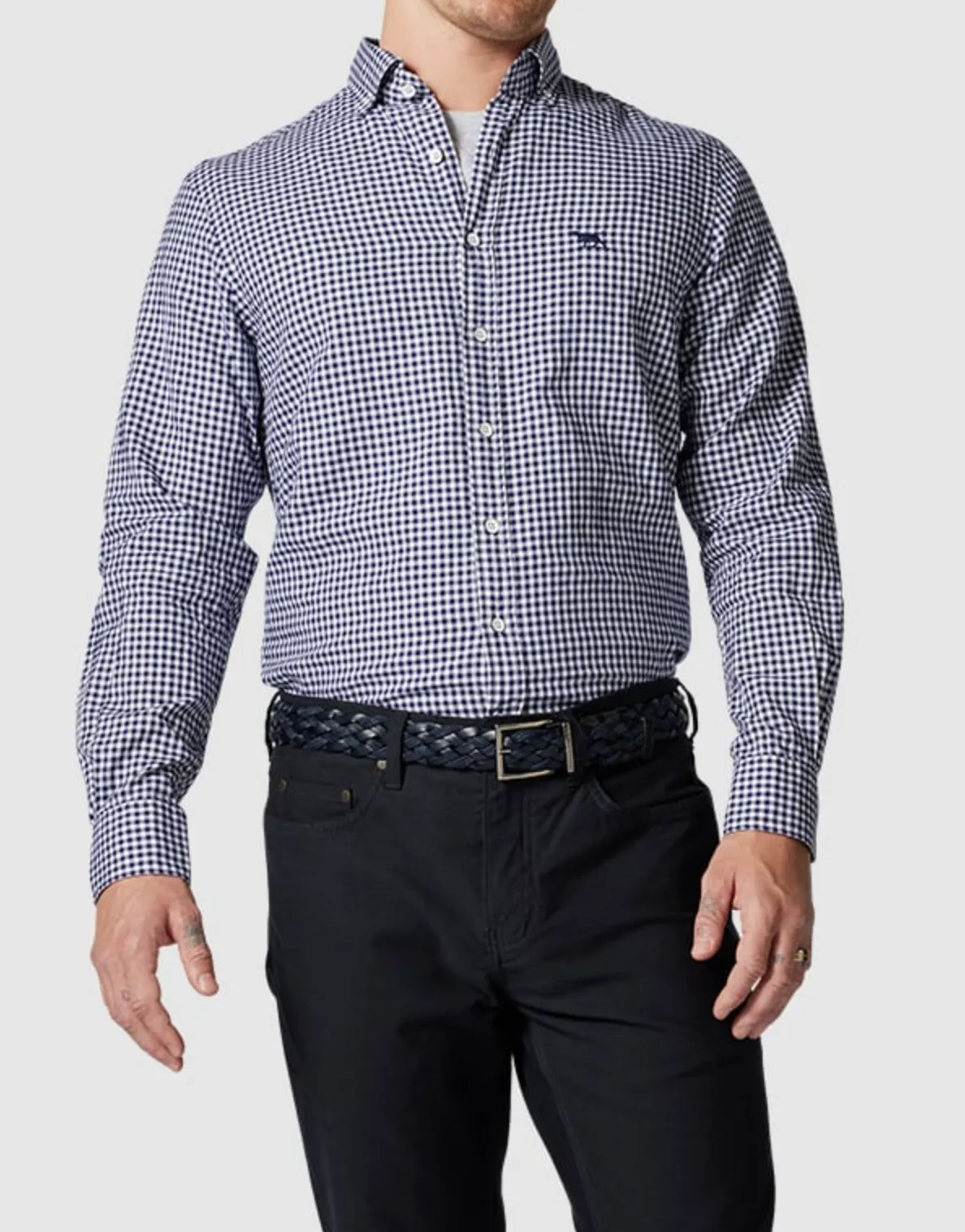 Rodd & Gunn Superfine Gunn Check Oxford Sports Fit Shirt